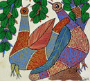 Peacoks - Gond Folk Panting