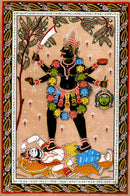 Lord Shiva Stops Fierce Kali 11.50"