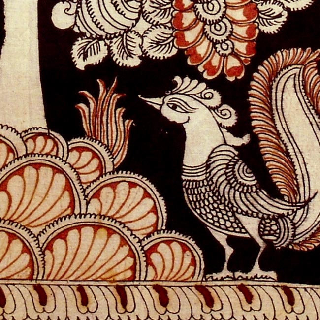 Fantasy Land-Kalamkari Tapestry