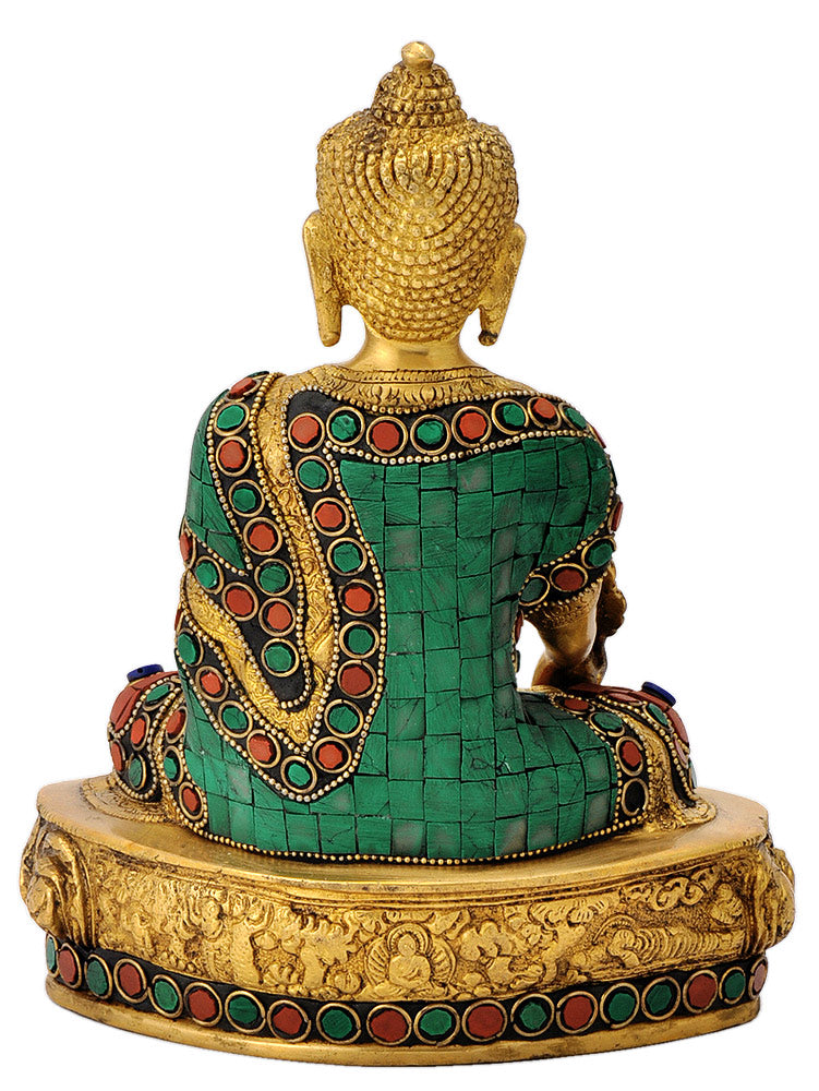 Gautam Buddha Brass Figurine