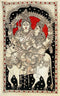 Shiva Parwati Seated on Nandi Bull