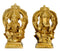 Ganesha Lakshmi Brass Idols