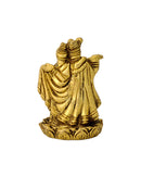 Shri Radha Krishna Standing on Lotus
