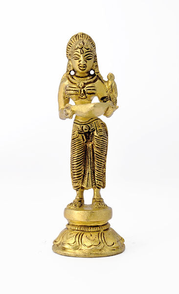 Devi Meenakshi with Lamp