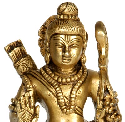 Maryada Purushottam Shri Ram - Brass Sculpture