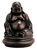 Seated Jolly Hotei - Resin Statue 3.25"