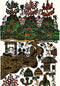The Country Side - Warli Tribe Painting