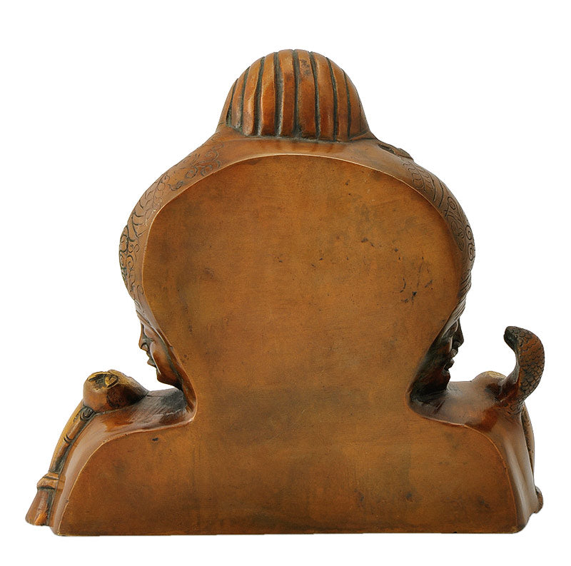 Elephanta Trimurti Sadashiva Bust Statue