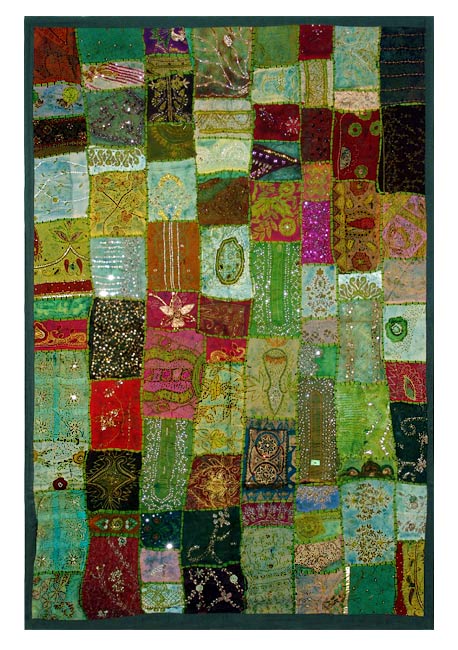 Green Valley - Patchwork Wall Hanging