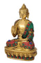 Hand Crafted Gautama Buddha with Colored Mosaic