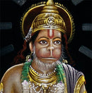 "Shri Ram Bhakta Hanuman" Velvet Painting