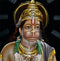 "Shri Ram Bhakta Hanuman" Velvet Painting