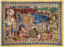 Griefing king Dasaratha - Hindu Epic Ramyana Painting 42"