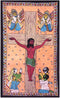 Crucifixion of Jesus - Kalamkari Painting