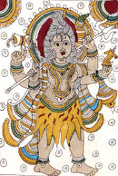 Story of Ganesha - Kalamkari Painting