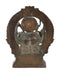 Hindu Lord Ganpati Deva Brass Statue Antique Finish