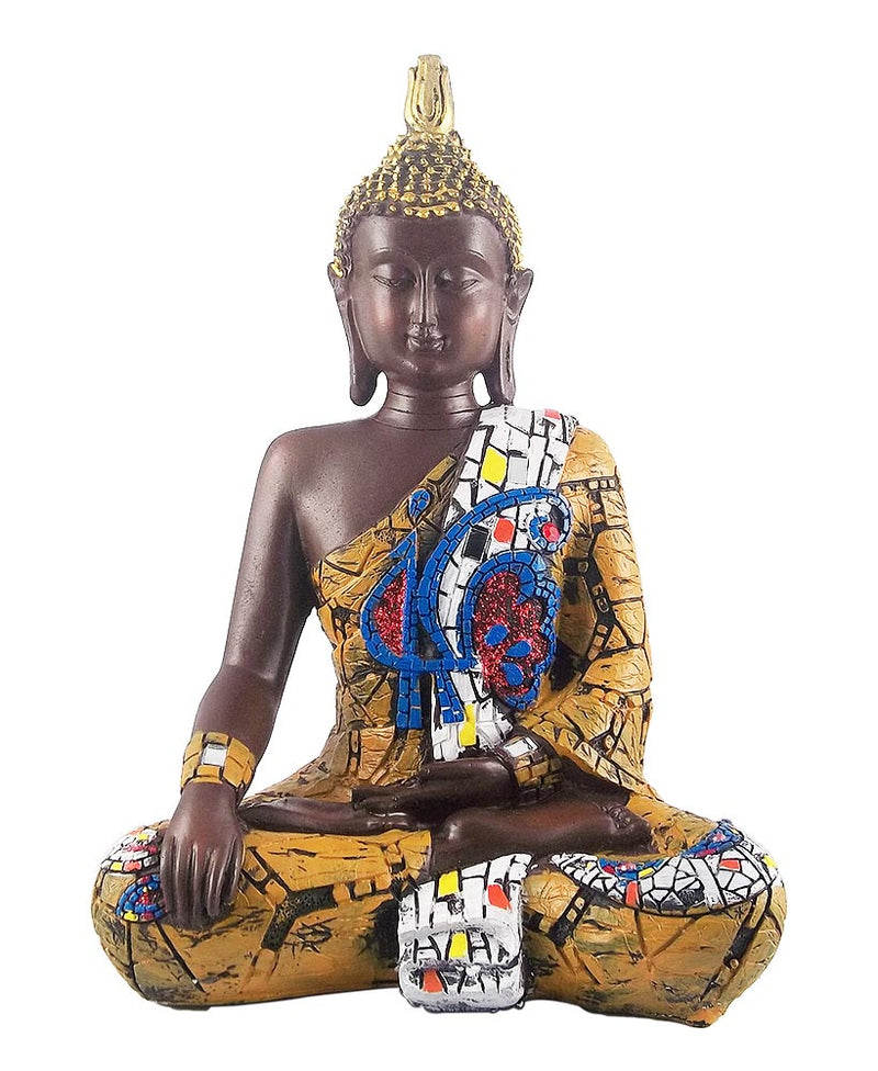 Buddha Decorative Fiberglass Showpiece