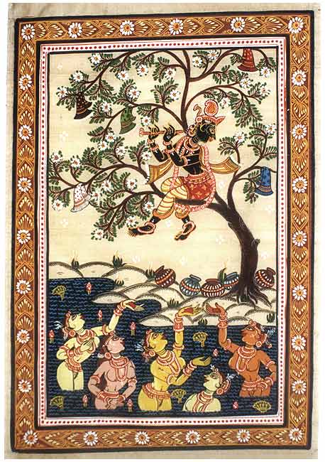 Vastra Chori-Patachitra Painting