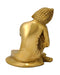 Brass Sculpture 'Resting Buddha'