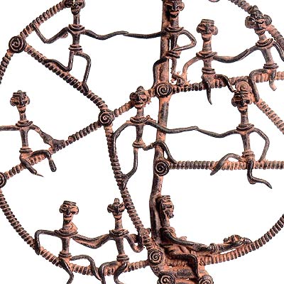 Dhokra Sculpture "Tree of Life"