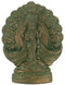 Vishnu Dashavtar - Antique Finishing Brass Wall Hanging