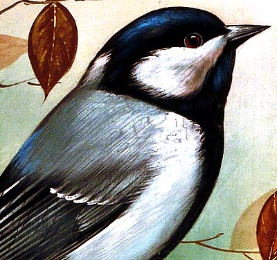 "Birds" Silk Painting - I