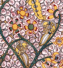Cotton Kalamkari Painting 'Fantasy Land'
