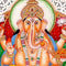 Lord Vinayak - Marble Painting