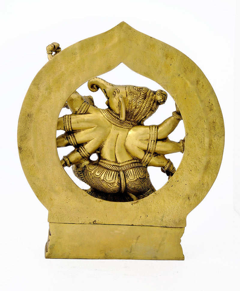 Lord Vinayak Brass Statuette