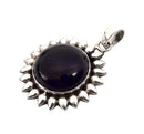 Midnight Daisy - Amethyst Pendant