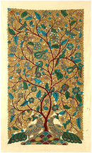 Tree of Life - Large Cotton Kalamkari Painting