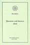 Questions and Answers 1954 [Paperback] The Mother