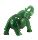 Green Aventurine Statuette "Royal Elephant" 4.25"