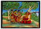 'Buddha' The World Teacher - Batik Painting of India