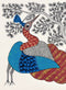 Peacock - Gond Folkart Panting