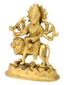 Vaishno Ma Durga Brass Figurine