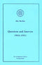 Questions and Answers 1950-51 [Paperback]