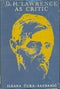 D. H. Lawrence as critic [Hardcover] Ileana Cura-Sazdanic