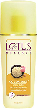 Lotus Herbals COCOMOIST Cocoa-butter Moisturising Lotion-80ml
