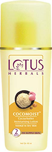 Lotus Herbals COCOMOIST Cocoa-butter Moisturising Lotion-80ml