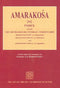 AMARAKOSA (III) INDEX WITH UNPUBLISHED SOUTH INDIAN COMMENTARIES [Hardcover]