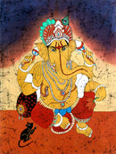 Seated Ganesha-Batik Painting