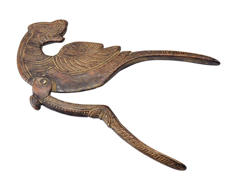 Mythical Creature Yali Decorative Nut Cutter in Antique Finish
