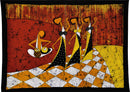 Rejoicing Steps - Cotton Batik Painting II