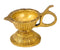 Brass Oil Lamp Diya with Handle