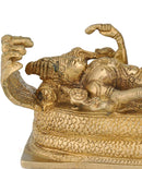 Lord Vishnu Resting on Sesha