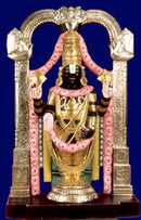 Tirupathi Balaji-Painted sculpture 24"