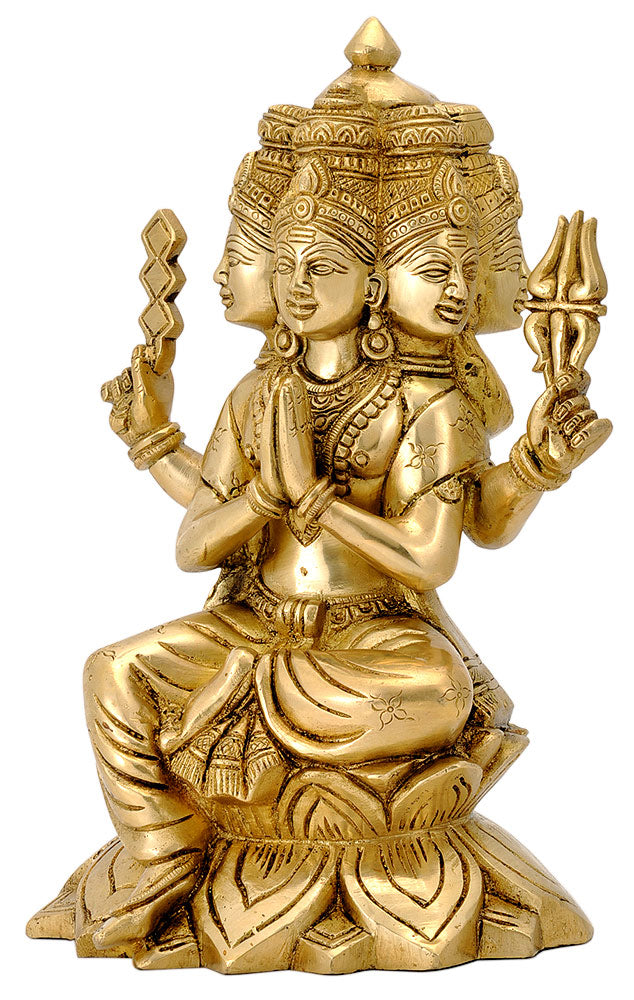 Seated Murugan Kartikeya Sculpture