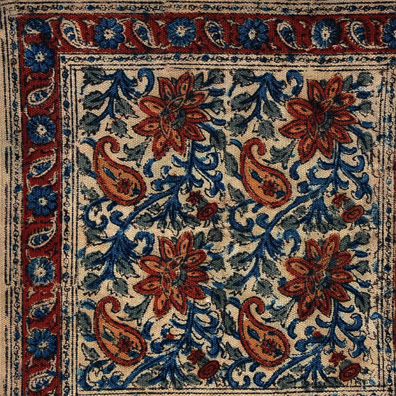 Floral Grandeur Dhurrie Rug