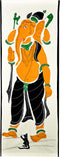 Pitambara Ganesha - Applique Work Tapestry